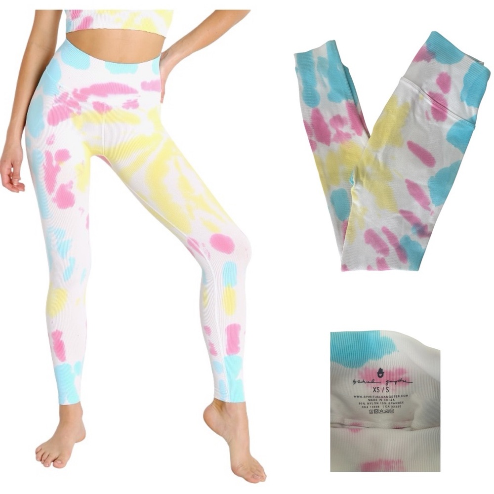 Spiritual Gangster Tie Dye Leggings